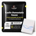 Hemostatic Gauze for Blood Clotting & Wound Packing - 1 Pack - Emergency First Aid