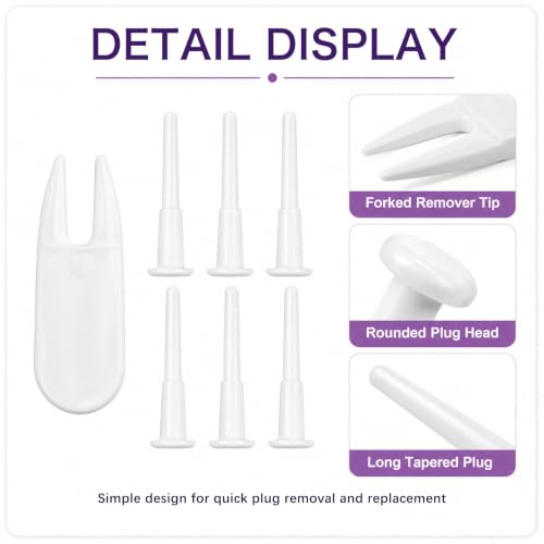Yoga Ball Replacement Plugs Kit for Inflatable Exercise & Pilates Balls