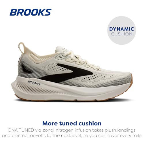 Brooks Women’s Glycerin 23 Running Shoe White Black Biscuit Size 8