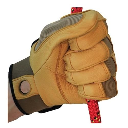 Petzl Cordex Plus Reinforced Belay Rappel Gloves Large Black