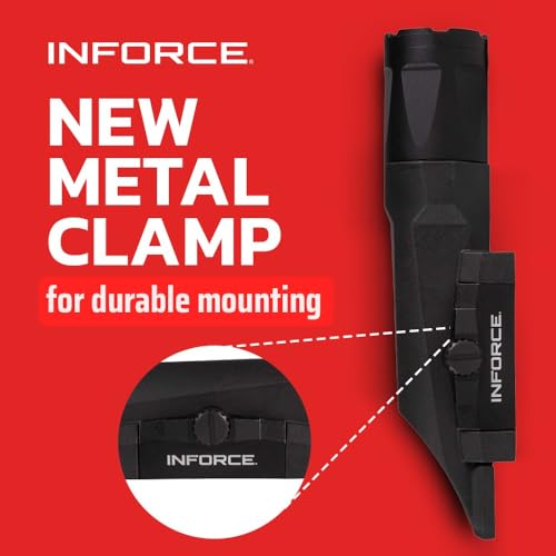 Inforce Gen 3 WMLx 1100 Lumen Tactical Light Black - High-Intensity LED