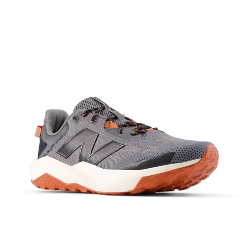 Trail Running Shoes for Men - New Balance Dynasoft Nitrel V6 Castlerock/Black/Sienna 10.5