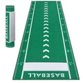 JOSTZHXIN Green Softball Pitching Mat 10x3FT Non-Slip Training Pad for Youth Baseball & Softball