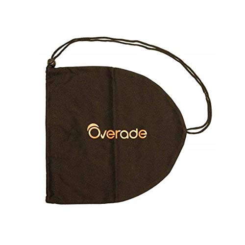 Overade Cotton Pouch Made to Store and Carry Foldable Helmets Plixi, Plixi FIT, Zoom or Any Other Bike Accessories - Volume 3 liters - Dimensions 27 x 27 cm - Colour Black