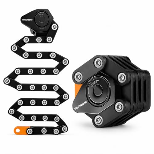 Heavy Duty Electric Scooter & Bike Lock - Folding Combination Security Chain