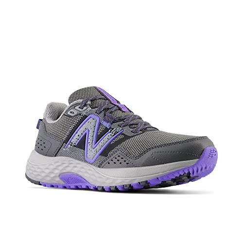 New Balance Women's 410v8 Trail Running Shoes - Shadow Grey & Indigo, Size 10