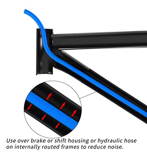 Bike Cable Housing Damper Foam Sleeve 6mm Inner Diameter Sound Absorbing