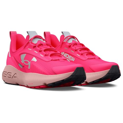 Under Armour Men's HOVR Mega 2 Mvmnt Athletic Shoes - Reflective Pink Shock, Size 11