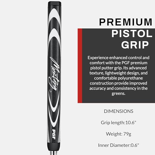 35-Inch Forged Blade & Mallet Putter with Adjustable Weights - PGF M02
