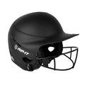 Softball Batting Helmet for Women & Girls - Matte Black, Small/Medium