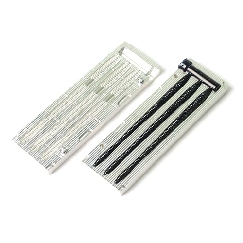 Soft Plastic Fishing Lure Mold 3-Cavity Aluminium Injection for Worms 6''