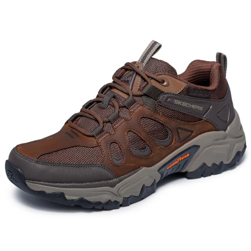 Skechers Men's Terraform Selvin Boot CDB Dark Brown 10.5XW Variation