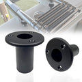 2 Pcs Boat Pontoon Ladder Insert Plugs for 1" Tube - Saltwater-Resistant Marine Accessory