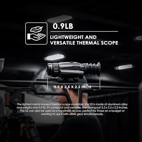 Thermal Scope 256x192 Sensor 25mm Lens for Hunting Long-Range Observation