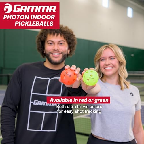 Yellow Indoor Pickleballs Pack of 60 - USAPA Approved, High Visibility, Durable & Ultra-Balanced
