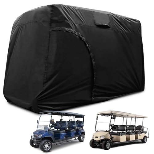 6/8 Passenger Golf Cart Cover Rainproof Weatherproof Protection - 156" L