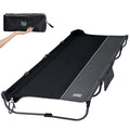 Camping Cot Foldable Aluminum Bed - 20-Second Setup, Black