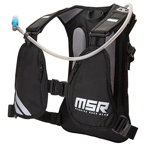 MSR Enduro Hydration Pack 2L Black - Lightweight Cycling Water Backpack