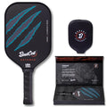 BadCat Pickleball Untamed ENVY Paddle with Raw Carbon Fiber, All-Court