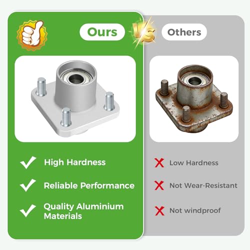 10L0L Front Wheel Hub Assembly for Club Car DS & Precedent 2003+ Small