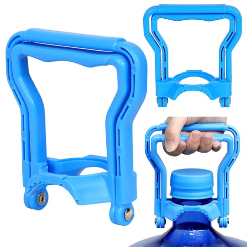 Gofriipai 5-Gallon Water Bottle Handle Set - Black & Blue Heavy-Duty Carrying Handles