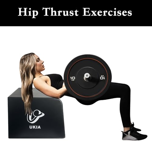 Flat Large Multi-Functional Hip Thrust Bench for Glutes & Total Body Workout