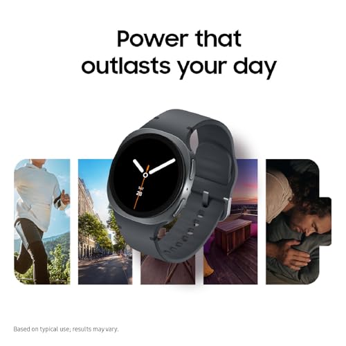 Samsung Galaxy Watch 8 (2025) 40mm Graphite Bluetooth Smartwatch Fitness Tracker