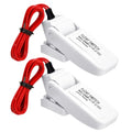 Landhoow Automatic Boat Bilge Pump Float Switch 12V 24V 32V - White, Pack of 2