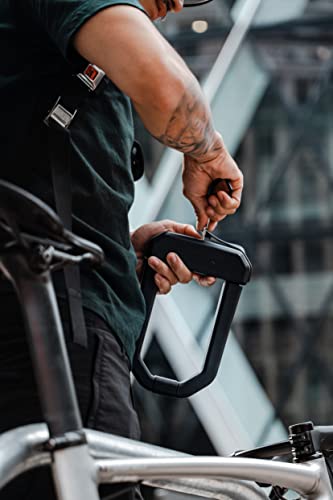 High Security Bicycle Lock with 32mm Shackle & Replaceable Keys | Anti-Angle Grinder Defense