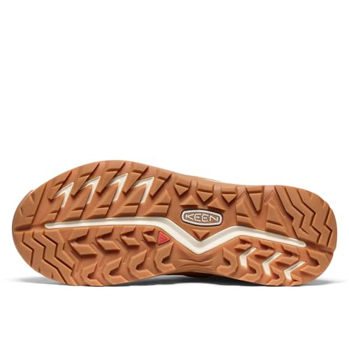 KEEN Hightrail Vented Hiking Shoes - 9.5 Chipmunk Birch Women's Trail Footwear