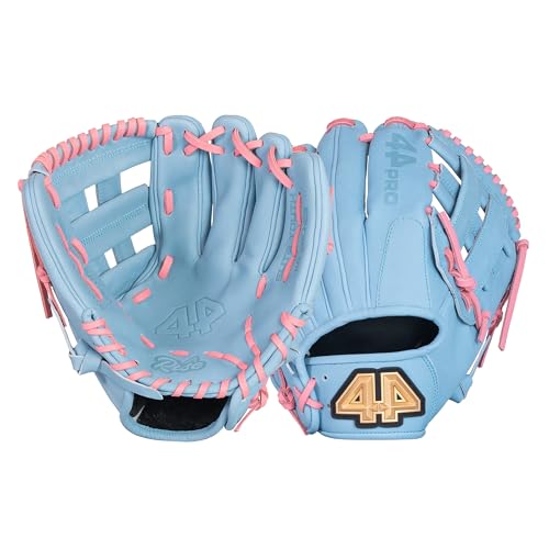 Youth Baseball Glove 11.5" Infield & Outfield, Right Hand Throw, Carolina Blue