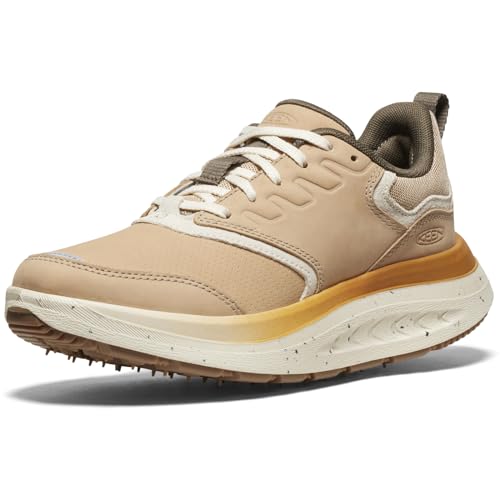 KEEN Women's Breathable Walking Shoes - Performance Comfort, Safari Birch, Size 7