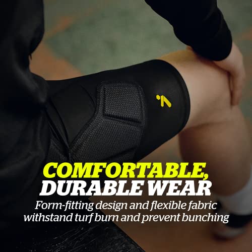 Storelli BodyShield Goalkeeper Sliders 2.0 Adult Medium Black Padded Soccer Shorts with Cup Pocket