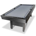 GoSports 7 ft Pool Table Gray Finish with Premium Billiards Design – Room Size 16x13 ft