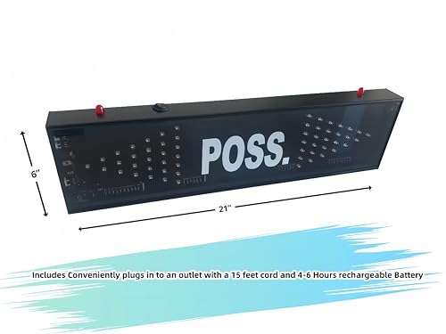 LED Basketball Possession Arrow Indicator for Sports Games