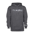 Heavyweight Cotton-Poly Hoodie with Logo - Charcoal Large