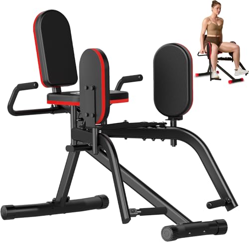 Ergolife Hip Abductor Machine for Home Gym - Glute & Thigh Exercise Equipment