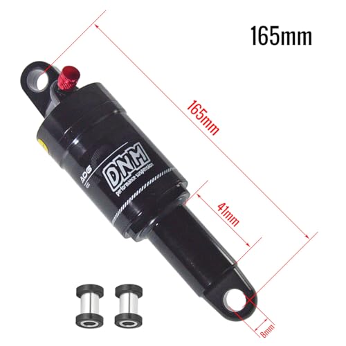 165mm Mountain Bike Rear Air Shock Absorber - AO-6 Air Pressure Shock