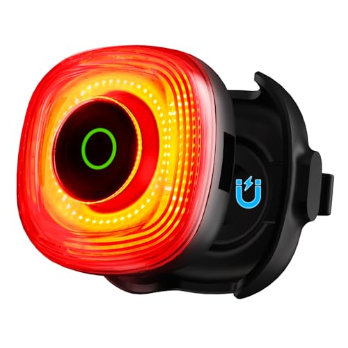 Magicshine SEEMEE 150MAG Magnetic Rear Bike Light - 150 Lumens, USB-C Rechargeable, IPX6 Waterproof, Group Sync Control
