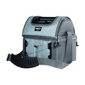 Igloo Soft Sided Cooler Bag - Insulated Dual Compartment Lunch Cooler - Grey