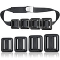 Dive Weights Belt Set 4 Pcs Nylon Scuba Diving Weight Belt with Quick Release Buckle - Black / 1.1lb, 2.2lb, 3.3lb, 4.4lb
