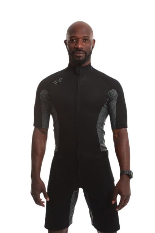 Kutting Weight - Sauna Suit V4 - SweatTech Neoprene Sauna Suit - for Exercise, Workout, Heat Training & Weight Loss - Heat Training - Breathable & Flexible - Maximize Workouts - 6XL - Black