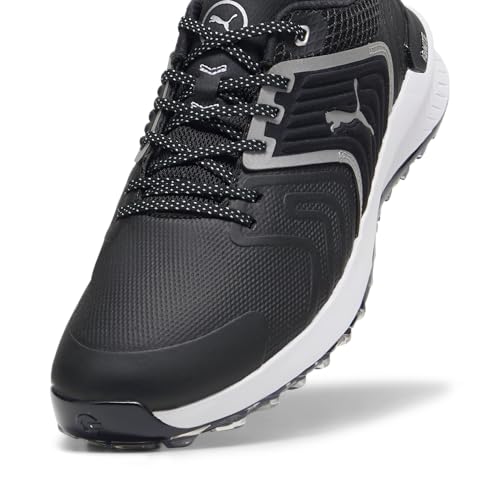 PUMA Men's Ignite Innovate Golf Shoes Grey/Black 10 - Performance Traction