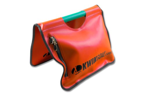 Heavy-Duty Soccer Goal Anchor Bag - Orange Fill-Your-Own Stabilizer