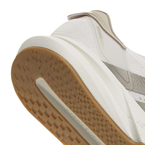 adidas Women’s Duramo Speed 2 Running Sneakers Chalk White/Cyber Metallic/Crystal Linen - Lightweight Breathable Athletic Shoes