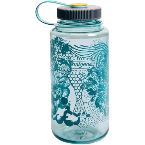 Nalgene 32 oz Wide Mouth Water Bottle – BPA-Free, Leak-Proof & Durable