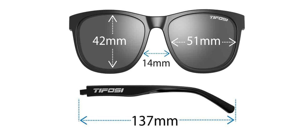 Tifosi Optics Swank Sunglasses (Bottle Green/Smoke Polarized Lenses)