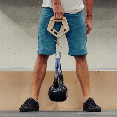 YY Vertical Hang Holds Penta Variation for Climbing Training, Lightweight Birch & Poplar