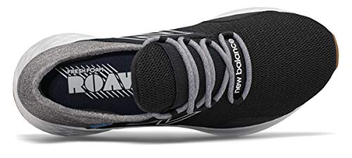 New Balance Women's Fresh Foam Roav Running Shoe - 8.5 Black Light Aluminum