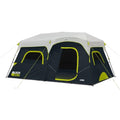 9 Person Blackout Instant Cabin Tent - Large Family Pop Up Dark Room Camping Shelter